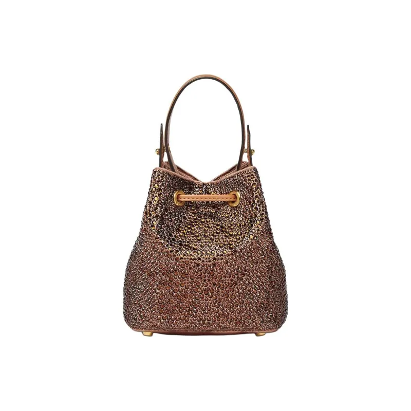 VERSACE Rhinestone embellished Bucket Bag-2