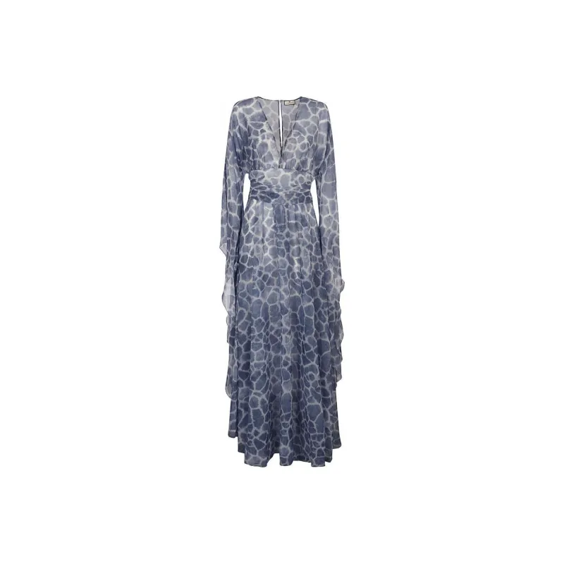 Elisabetta Franchi SS22 Dress Blue-0
