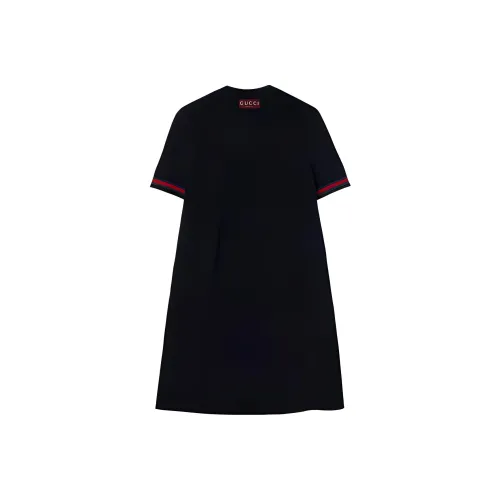 GUCCI Web Detailed Extra Fine Mini Dress