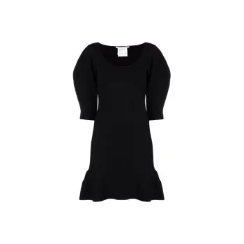 Stella McCartney Long-Sleeved Dresses Women's Black