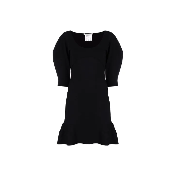 Stella McCartney Long-Sleeved Dresses Women's Black-0