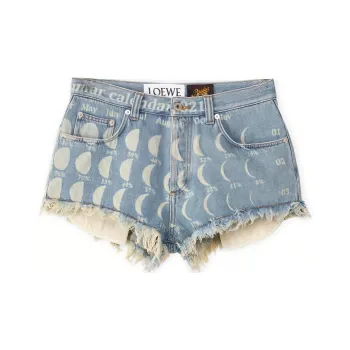 LOEWE Moon Calendar Shorts 'Blue'