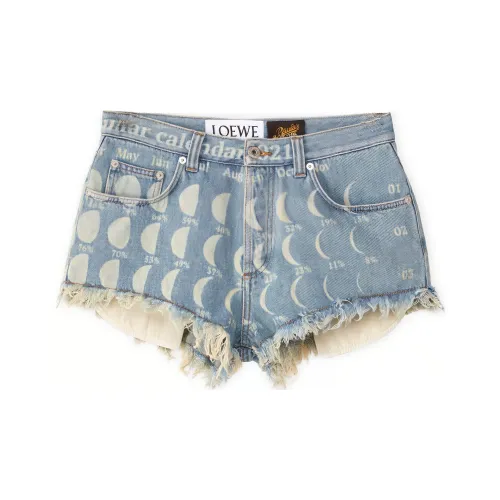 LOEWE Moon Calendar Shorts 'Blue'
