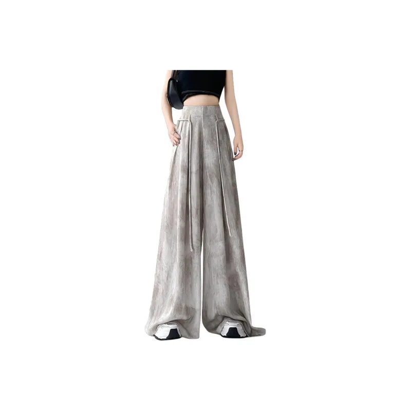 Flowers In Water Casual Pants Women's-4