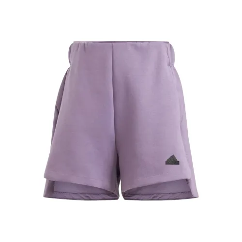 Adidas Z.N.E. Collection Casual Shorts Women's Light Purple