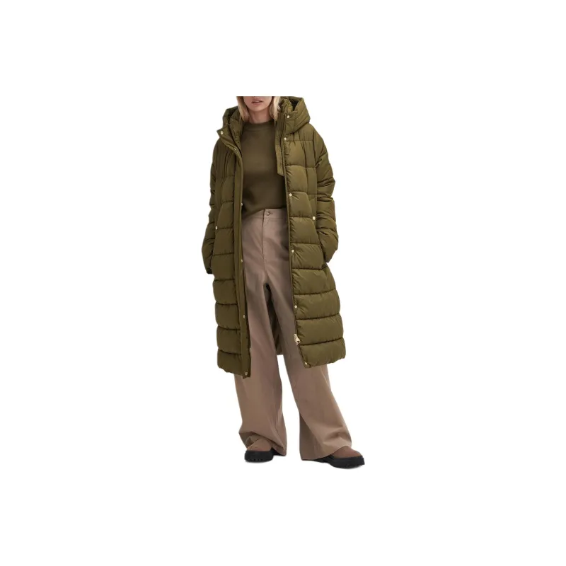 BARBOUR FW24 Puffer Jacket Women's Olive Green-0