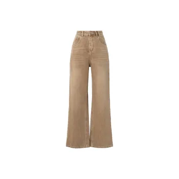 SOON FLOWER Spring Jeans Women's Khaki