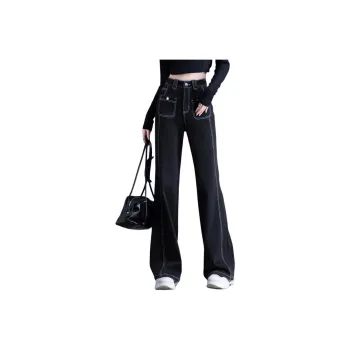 You Cow Me Pants Jeans Women's Black