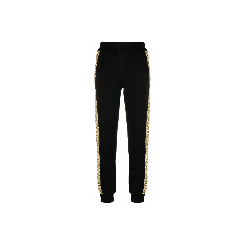 Just Cavalli Knitted Sweatpants Women's Black-0
