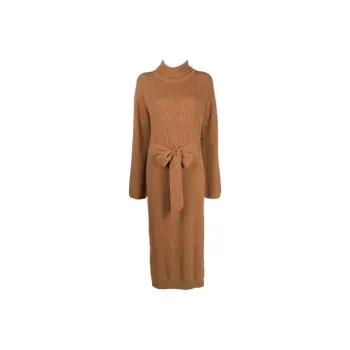 NANUSHKA Belted Knitted Dress