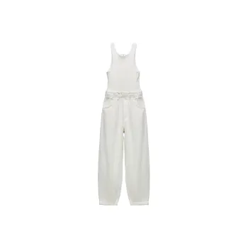ZARA Jumpsuits Women's White