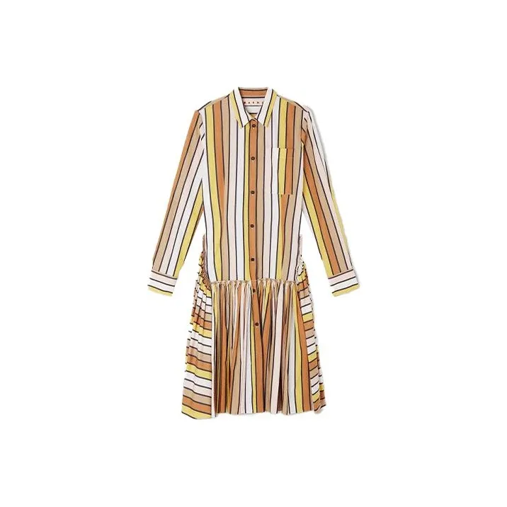 MARNI Long-Sleeved Dresses Women's Multicolor-0