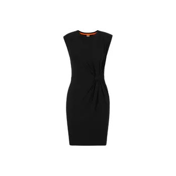 HUGO BOSS Sleeveless Dresses Women's Black