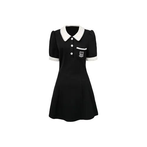 Incolore Short Sleeved Dresses Women's