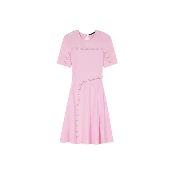 Maje Short Sleeved Dresses Women's Pink