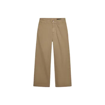 ZARA ZW Series Casual Pants Women's Olive Green