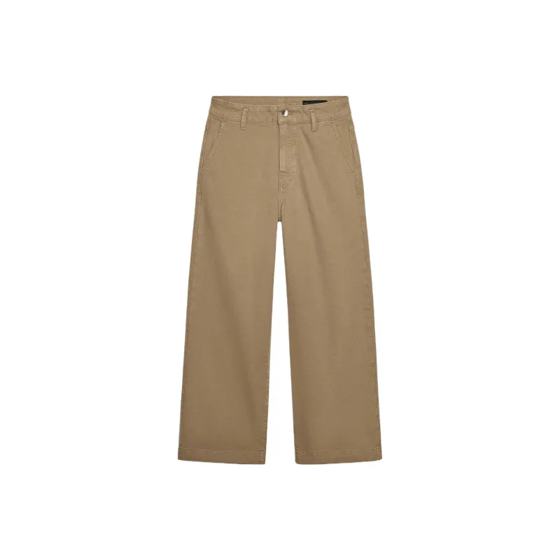ZARA ZW Series Casual Pants Women's Olive Green-0