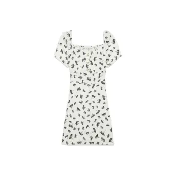 Maje Short-Sleeved Dresses Women's White
