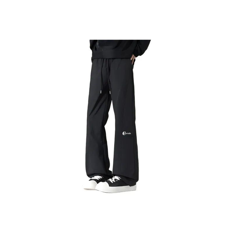 Caramella Casual Pants Unisex White Heather Gray-3