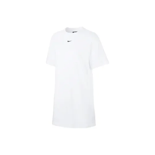 Nike Short Sleeved Dresses Women's White