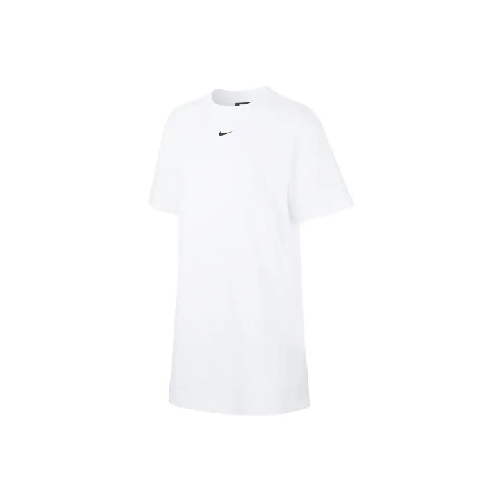 Nike Short Sleeved Dresses Women's White-0