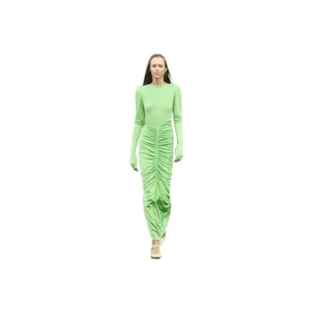 Givenchy Long-Sleeved Dresses Women's Green