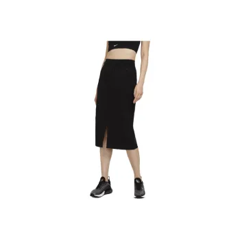 Nike Knit Long Skirts Women's Black