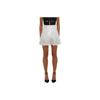 Self portrait SS22 Shorts Women's White