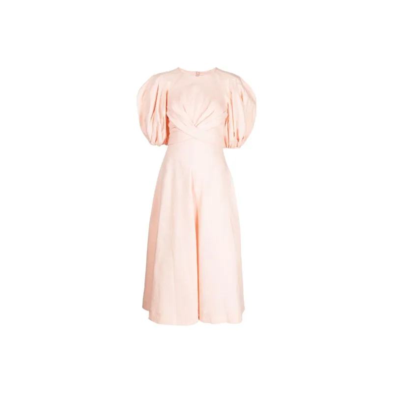 Zimmermann SS23 Short-Sleeved Dresses Women's Pink-0