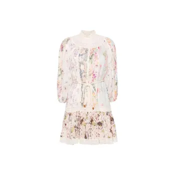 Zimmermann Halliday Floral print Minidress
