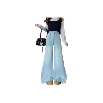 XIAOJUCHUANLI Jeans Women's Blue