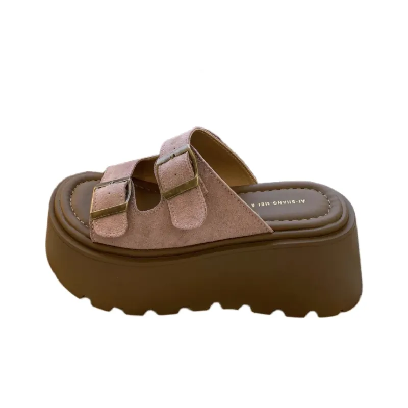 BINGO DUCK One Strap Sandals Women's-20