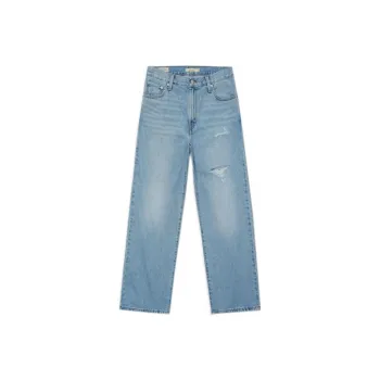 Levis Baggy Dad Ripped Jeans