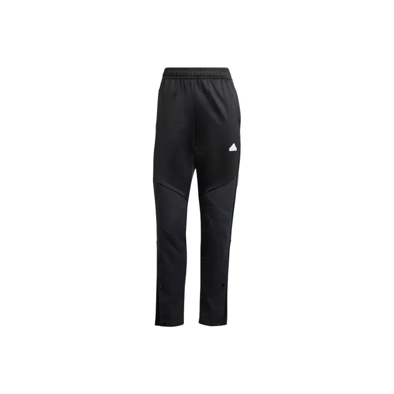 Adidas Tiro Material Mix Tracksuit Bottoms Knitted Sports Pants Women's Black-0