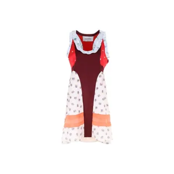 Valentino Sleeveless Dresses Women's Red
