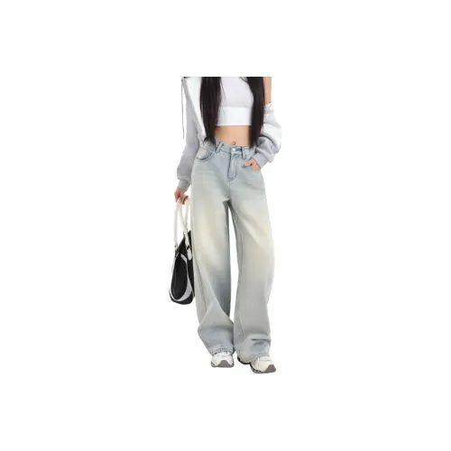 FAIRWHALE Jeans Women's Light Blue