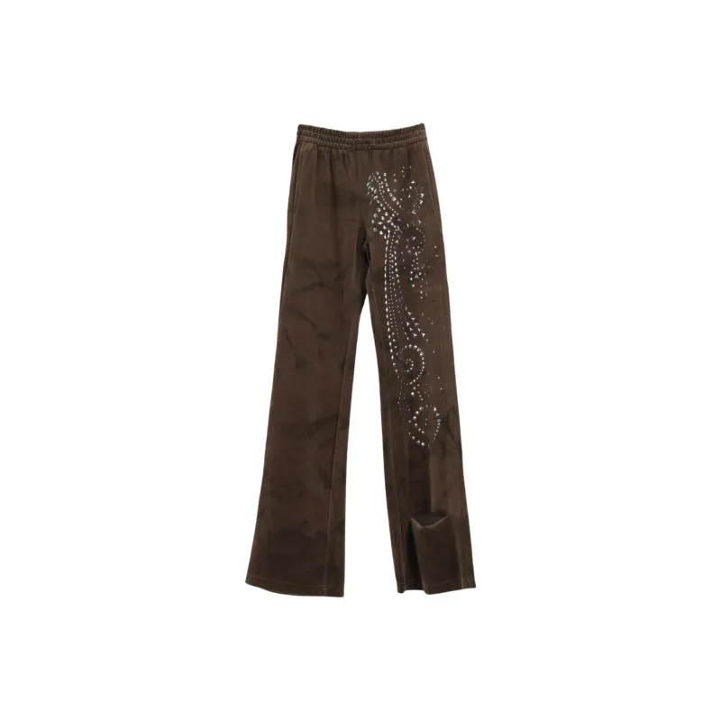 Praying Casual Pants Women's Brown-0