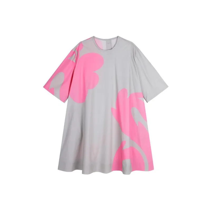 Jiangnan Commoner Short-Sleeved Dresses Women's-3