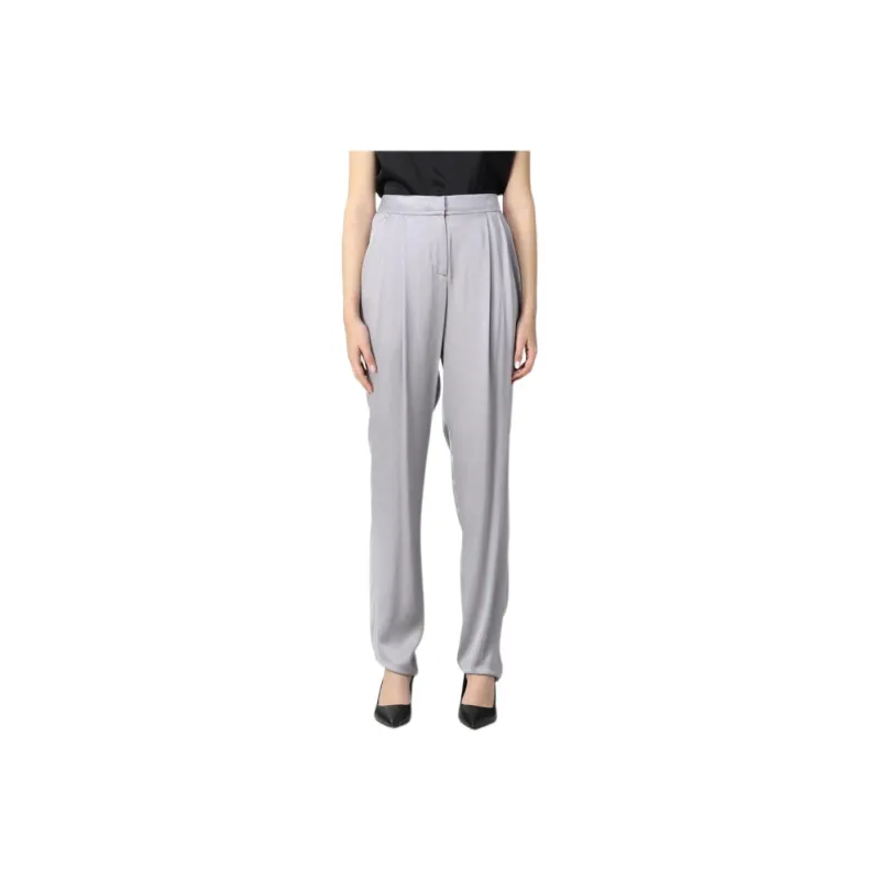 EMPORIO ARMANI High Waist Tailored Pants-3
