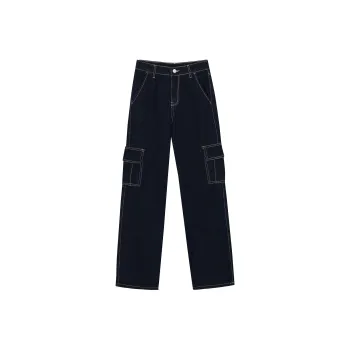 LKOD Straight Jeans Unisex Blue