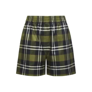 Burberry Casual Shorts Women's Green