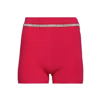 Paco Rabanne Casual Shorts Women's Red