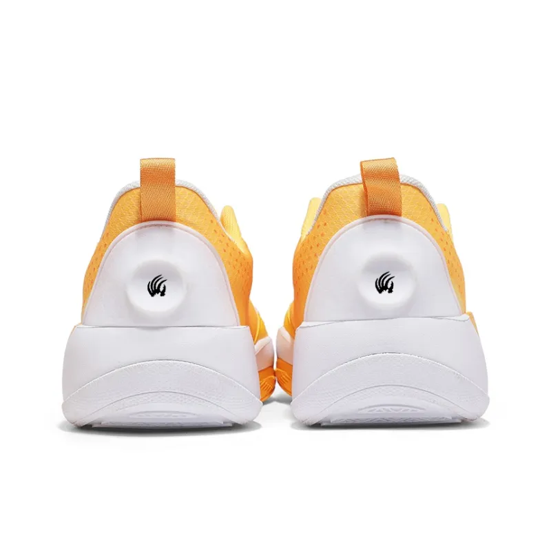 Animal Claws Anti Slip Wear Resistant Low Top Basketball Shoes Unisex Yellow-3
