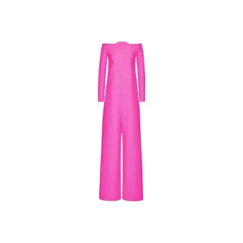 Valentino FW22 Jumpsuit Women's Rose Red