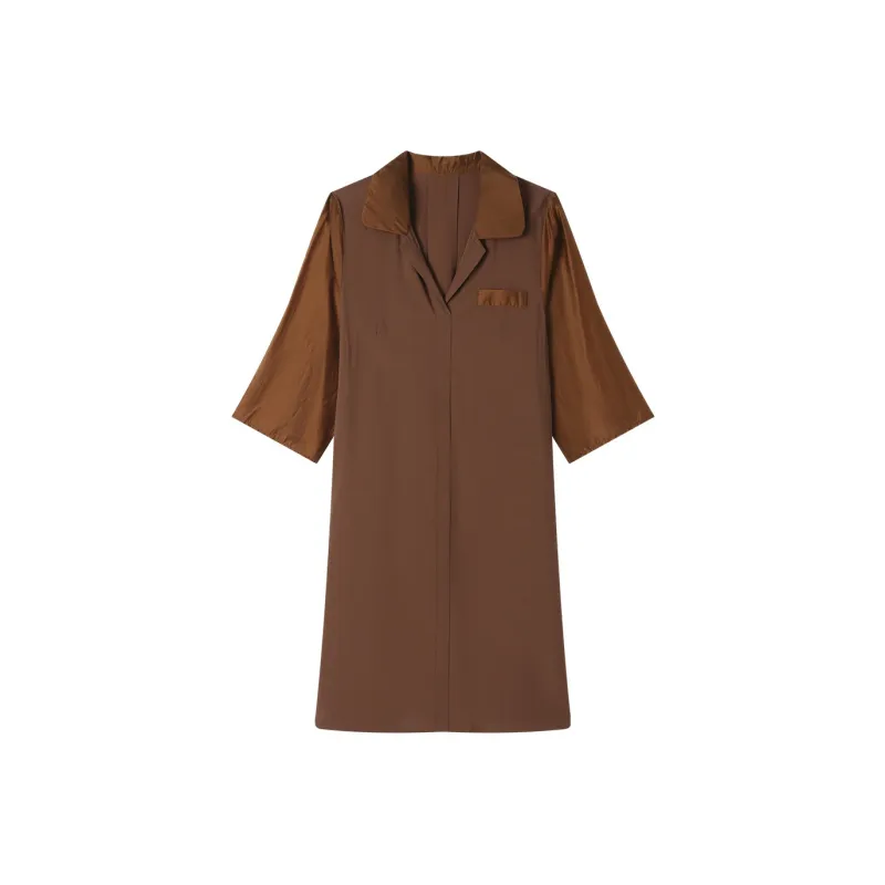 H YXIANG Short Sleeved Dresses Women's-0