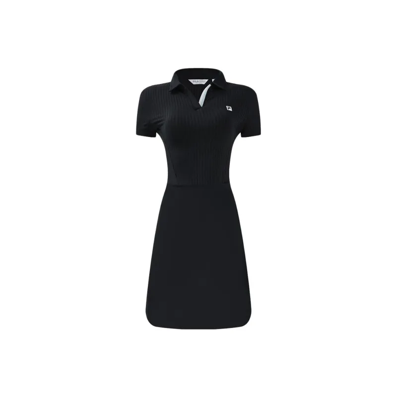 FILA Short Sleeved Dress Women's Legend Blue-0