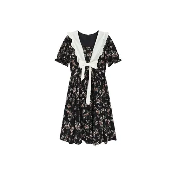 Garbege Short Sleeved Dresses Women's