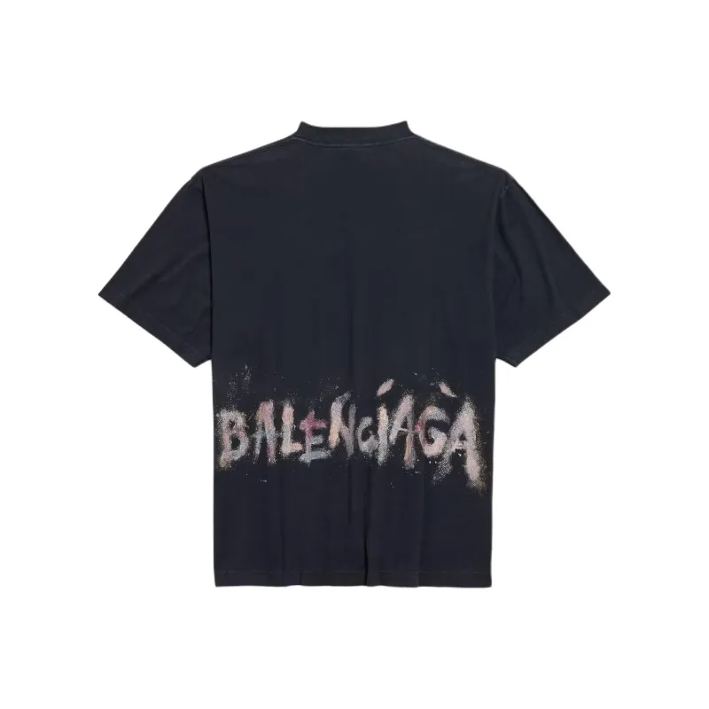 Balenciaga T Shirt Women's Black Regular Fit-1