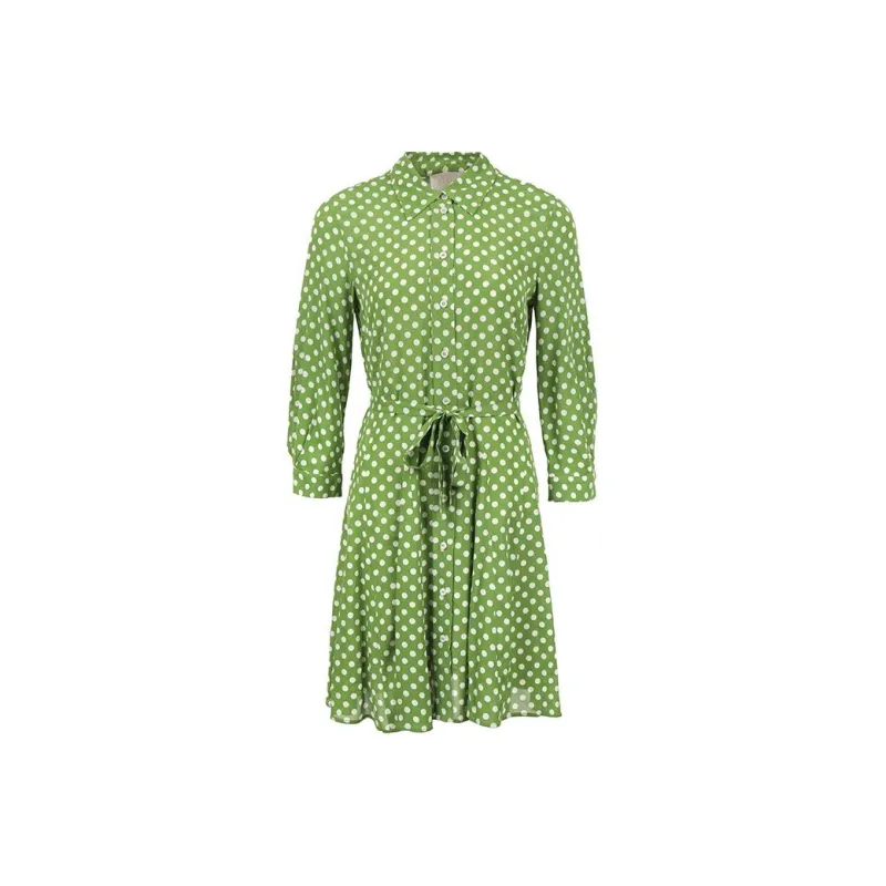 I BLUES SS24 Long Sleeved Dresses Women's Green-0