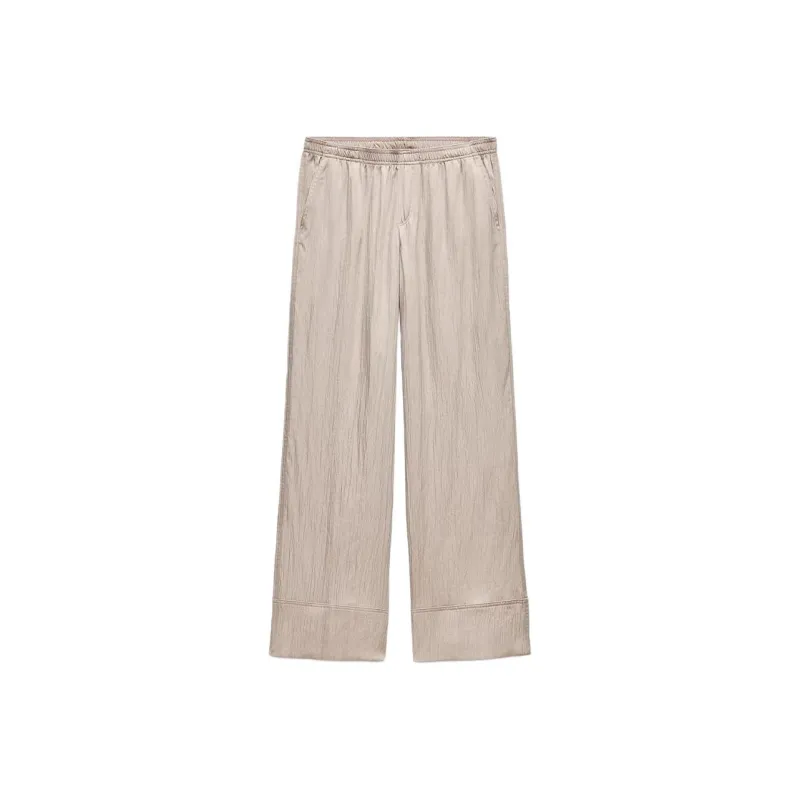 ZARA Casual Pants Women's White-0